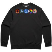 AS Colour - Relax Faded Crew Thumbnail